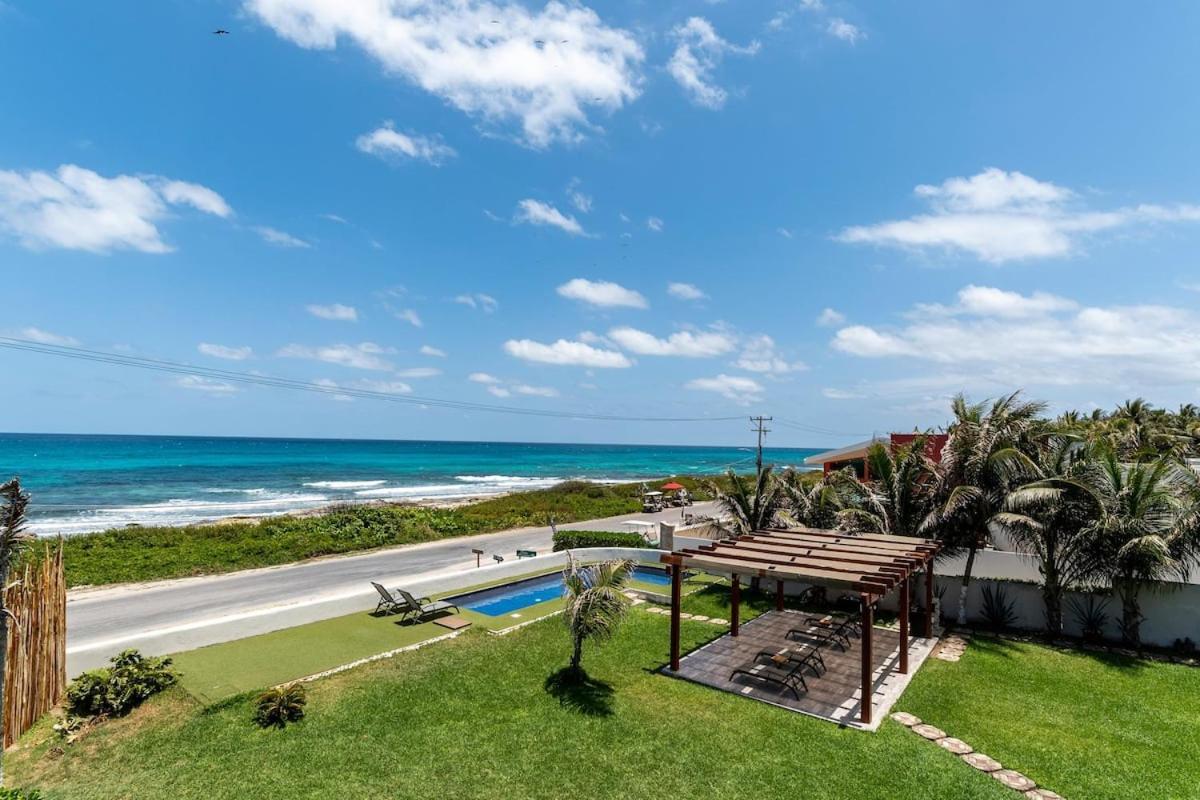 Villa With Ocean View, Pool, Restaurant And Rooftop อิสลามูเฮเรส ภายนอก รูปภาพ